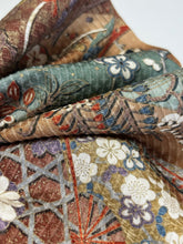 画像をギャラリービューアに読み込む, 膨れ織り古典花蝶模様【ティアード】