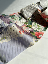 画像をギャラリービューアに読み込む, 色紙重ね花模様幾何波地紋【特短】