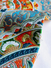 画像をギャラリービューアに読み込む, 花・華唐草模様更紗横錦【あずま型 大】特上