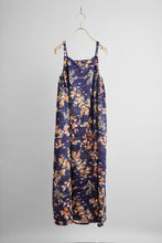 画像をギャラリービューアに読み込む, 萩楓草花模様【サイドギャザーワンピース】