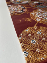 画像をギャラリービューアに読み込む, 【あずま型 中】本金箔絵皿丸華模様