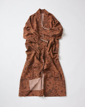 画像をギャラリービューアに読み込む, 半纏模様に芝風景模様【六つ釦】