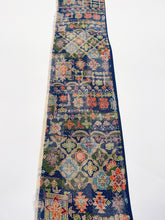 画像をギャラリービューアに読み込む, 七宝に草花幾何学模様・アンティーク