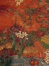 画像をギャラリービューアに読み込む, 菖蒲牡丹菊草花模様【ティアード】