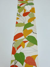 画像をギャラリービューアに読み込む, 葉模様に金彩縁【サイドギャザーワンピース】