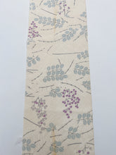 画像をギャラリービューアに読み込む, 芝地紋に枝葉模様【六つ釦】