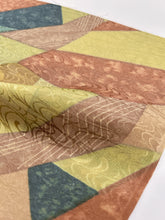 画像をギャラリービューアに読み込む, 流水地紋に石畳模様【L・化繊】