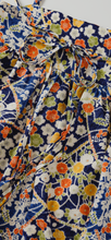 画像をギャラリービューアに読み込む, 絞り風の梅菊模様【絹】