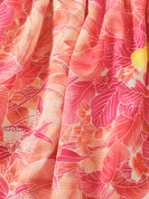 画像をギャラリービューアに読み込む, 花尽くし地紋に大花模様【化繊】