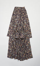 画像をギャラリービューアに読み込む, 柴草地紋に流水四季草花模様【四つ釦】