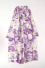 画像をギャラリービューアに読み込む, 総地紋に華車模様【六つ釦】