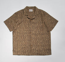 画像をギャラリービューアに読み込む, 幾何学模様織り出し手織り紬着物【L】