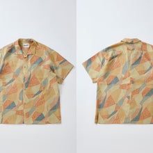 画像をギャラリービューアに読み込む, 流水地紋に石畳模様【L・化繊】