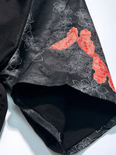 画像をギャラリービューアに読み込む, 葉地紋に花蝶模様【L】