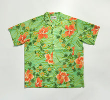 画像をギャラリービューアに読み込む, 抽象地紋に大花模様【L・化繊】