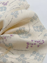 画像をギャラリービューアに読み込む, 芝地紋に枝葉模様【六つ釦】