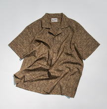 画像をギャラリービューアに読み込む, 幾何学模様織り出し手織り紬着物【L】