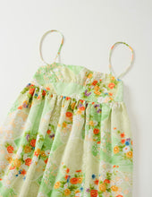 画像をギャラリービューアに読み込む, 石畳に花束模様【化繊】