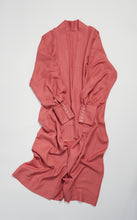 画像をギャラリービューアに読み込む, 織り出し模様銀朱色無地【六つ釦】