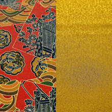 画像をギャラリービューアに読み込む, 御所車の古典柄×色無地【L】