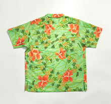 画像をギャラリービューアに読み込む, 抽象地紋に大花模様【L・化繊】