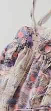 画像をギャラリービューアに読み込む, 紗綾型地紋に流水牡丹模様【絹】