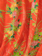 画像をギャラリービューアに読み込む, 斑点地紋に草花模様【化繊】