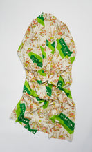 画像をギャラリービューアに読み込む, 紗綾型地紋に絞り草花模様【六つ釦】