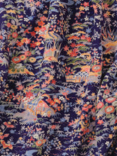 画像をギャラリービューアに読み込む, 多色の茶や辻模様【絹】