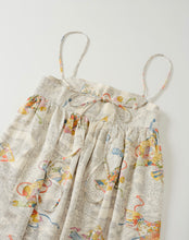 画像をギャラリービューアに読み込む, 絵巻物に風吹咲模様【絹】