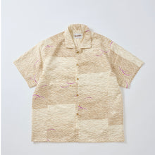 画像をギャラリービューアに読み込む, 雲地紋に芝模様【L・化繊】