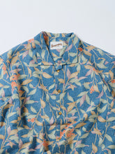 画像をギャラリービューアに読み込む, かすり葉模様【L・化繊】