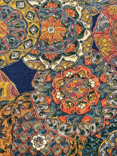 画像をギャラリービューアに読み込む, 膨れ地に絵皿模様【M】