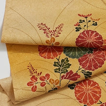 画像をギャラリービューアに読み込む, 押し花風花模様【四つ釦】