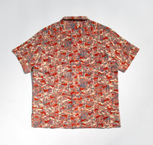 画像をギャラリービューアに読み込む, 5周年・色紙に風景・人物模様に松竹梅草花模様【M】