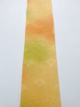 画像をギャラリービューアに読み込む, 暈し幾何青海波地紋模様【六つ釦】