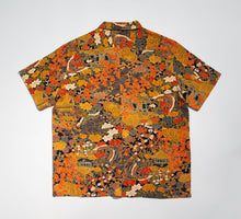 画像をギャラリービューアに読み込む, 寺院に花鳥模様【L】