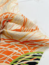 画像をギャラリービューアに読み込む, 流水地紋に竹笹模様【六つ釦】