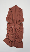 画像をギャラリービューアに読み込む, 海老茶の色無地(作家着物)【四つ釦】