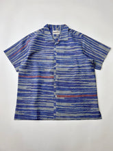 画像をギャラリービューアに読み込む, 乱れ横縞の紬着物【S・絹】