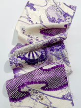 画像をギャラリービューアに読み込む, 総地紋に華車模様【六つ釦】