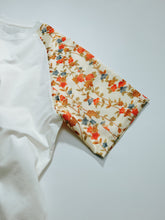 画像をギャラリービューアに読み込む, 縞斑点地紋に椿牡丹の花模様【M】