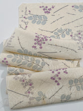 画像をギャラリービューアに読み込む, 芝地紋に枝葉模様【六つ釦】