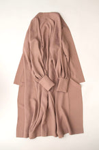 画像をギャラリービューアに読み込む, 赤白橡の織り出し色無地【六つ釦】