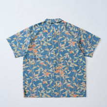 画像をギャラリービューアに読み込む, かすり葉模様【L・化繊】