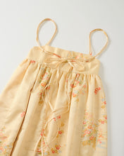 画像をギャラリービューアに読み込む, 変わり格子尽くし地紋に生け花【化繊】