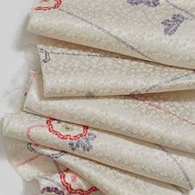 画像をギャラリービューアに読み込む, 総小花地紋に絞り模様【六つ釦】