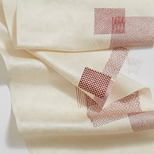 画像をギャラリービューアに読み込む, 楓地紋に升模様【六つ釦】