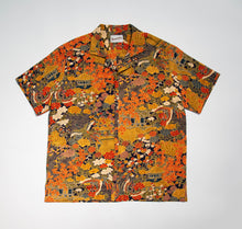 画像をギャラリービューアに読み込む, 寺院に花鳥模様【L】