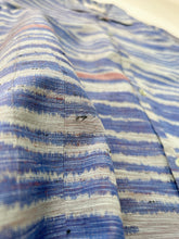 画像をギャラリービューアに読み込む, 乱れ横縞の紬着物【S・絹】
